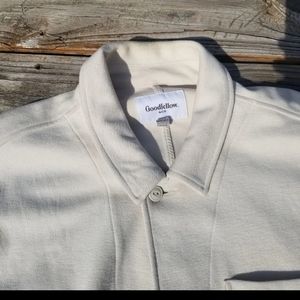 Collared Button Up Jacket Pea Coat